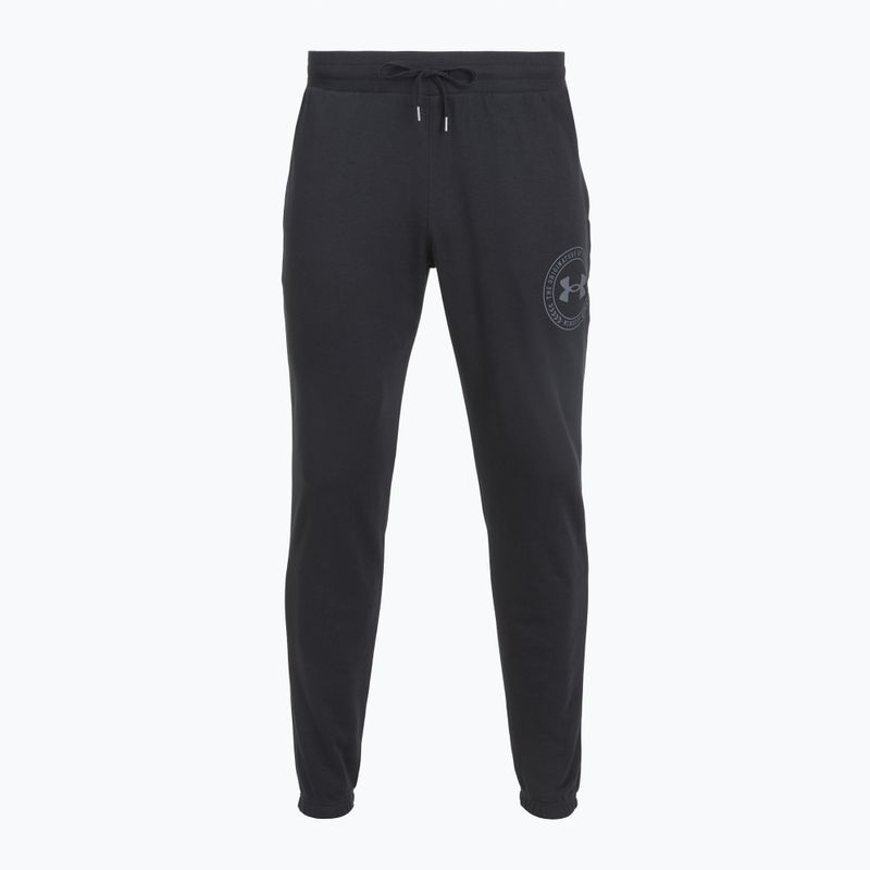 Spodnie męskie Under Armour Rival LW Graphic Jogger black/castelrock