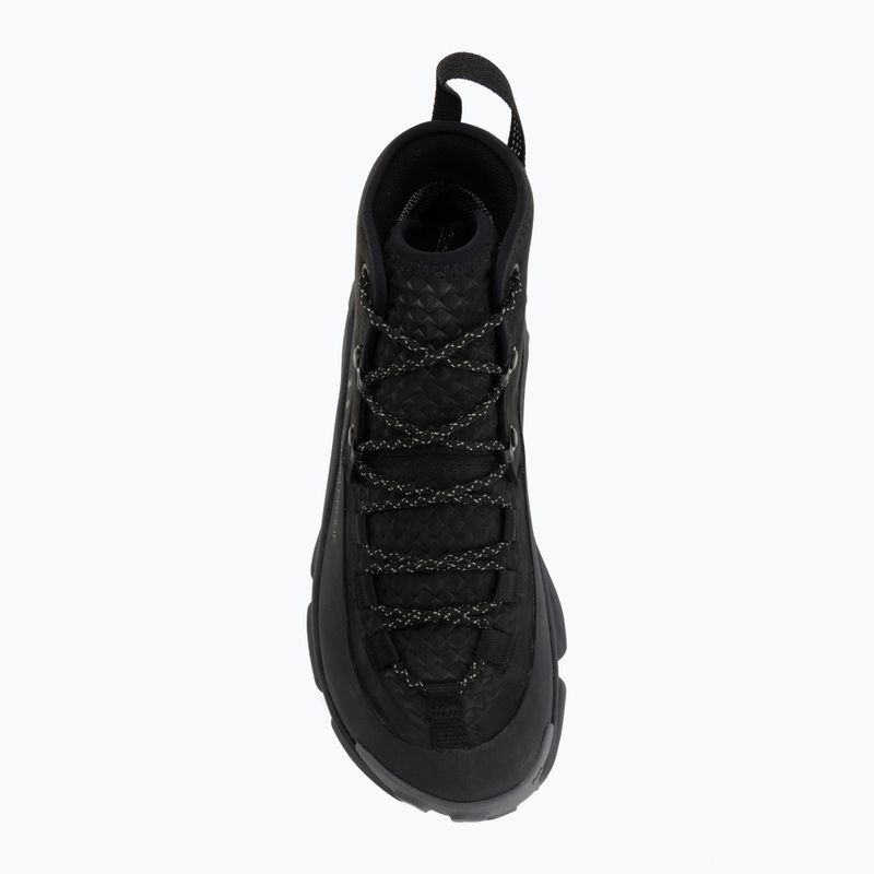 Buty trekkingowe męskie Under Armour Charged Expanse Mid LTHR WP Black/Anthracite/Bayou 5