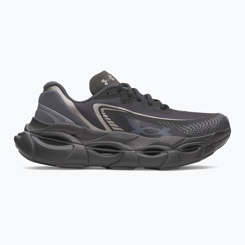 Buty do biegania damskie Under Armour Halo Racer 2 black/anthracite/metallic black