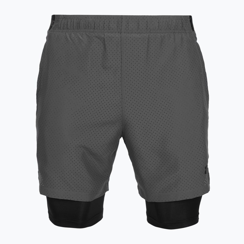 Spodenki treningowe męskie Under Armour Vanish Woven 2.0 2IN1 Shorts castlerock/black 5