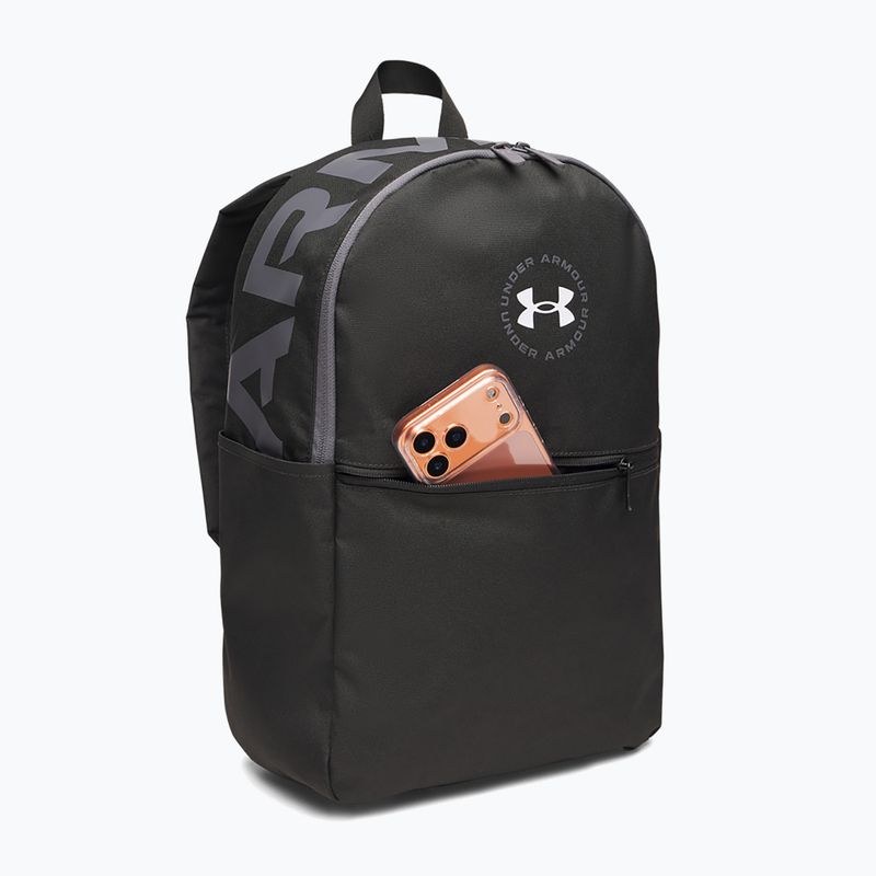 Plecak miejski Under Armour Essential Printed Backpack black/black/castlerock 2