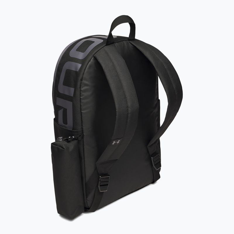 Plecak miejski Under Armour Essential Printed Backpack black/black/castlerock 3