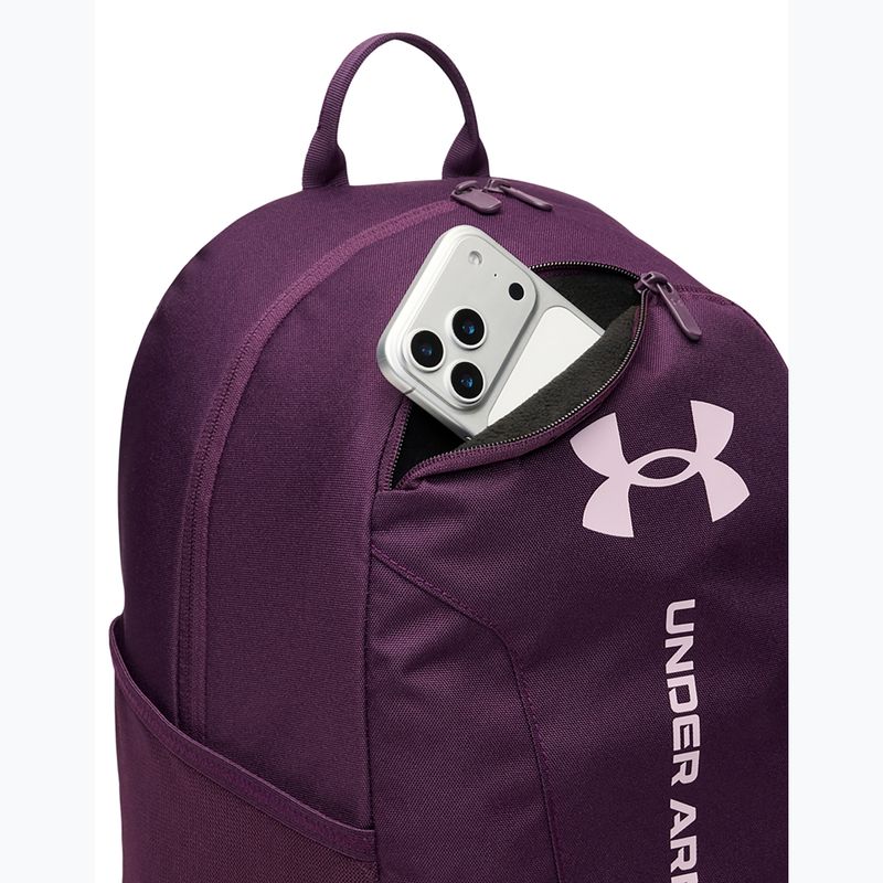 Plecak Under Armour Hustle Lite Backpack purple echo/mauve pink 3
