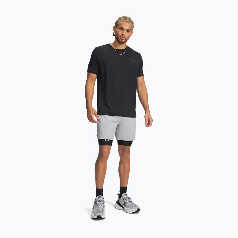 Spodenki treningowe męskie Under Armour Vanish Woven 2.0 Shorts mod gray/black 2