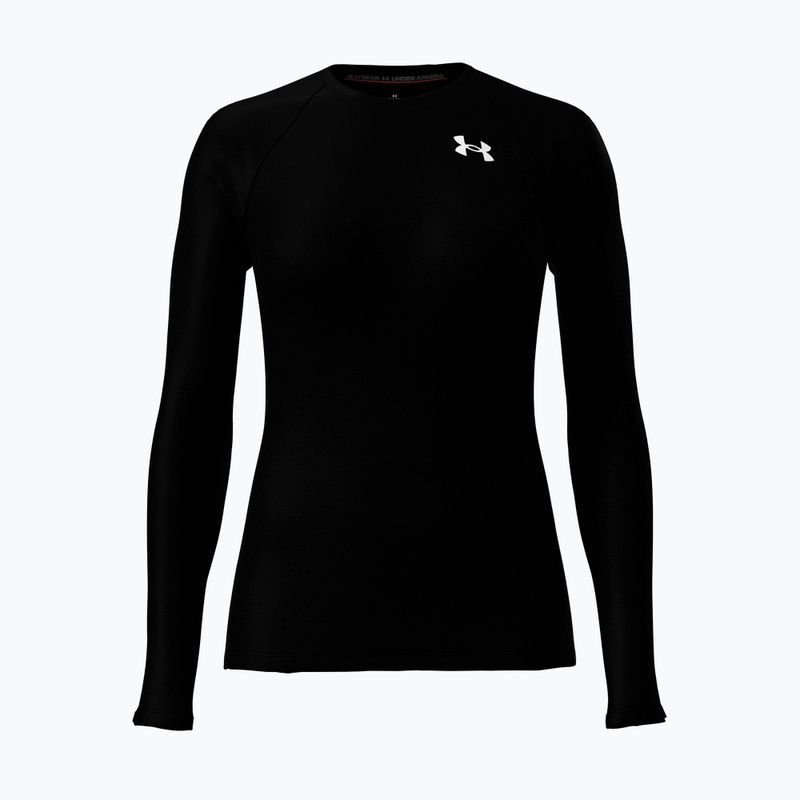 Longsleeve treningowy damski Under Armour HG Authentics Comp LS ultimate black/white