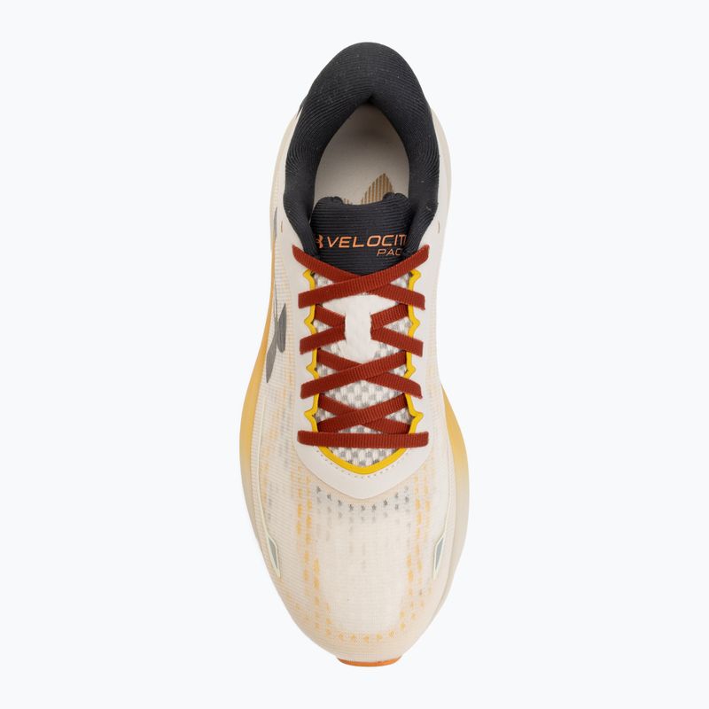Buty do biegania męskie Under Armour Velociti Pace stone/terra gold/anthracite 5