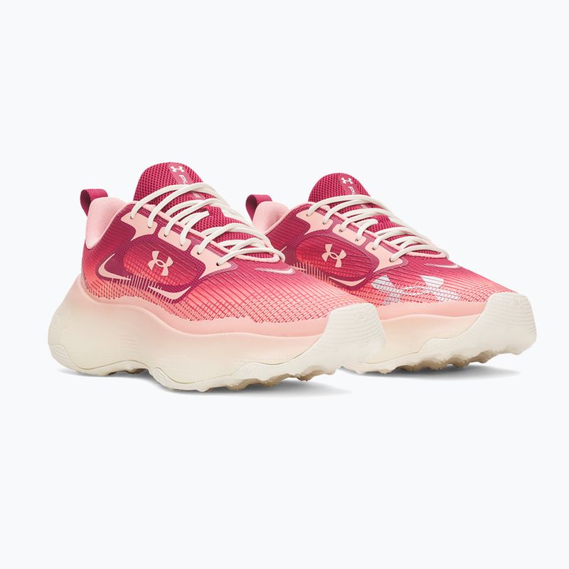 Buty treningowe damskie Under Armour Pulse claret/posh pink/posh pink 2