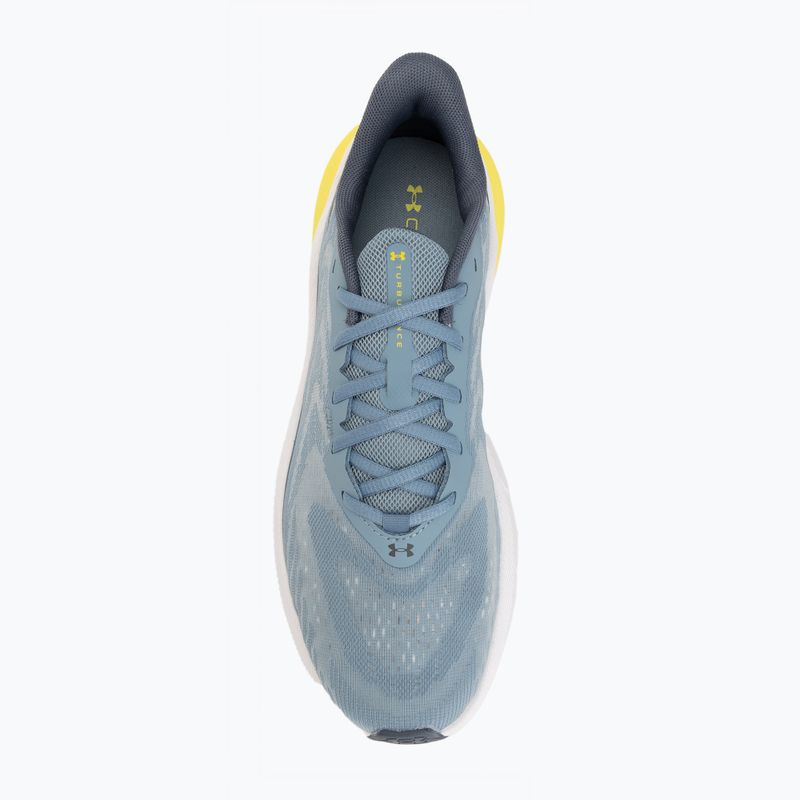 Buty do biegania męskie Under Armour Turbulence 3 blue wind/downpour gray/flash light 5