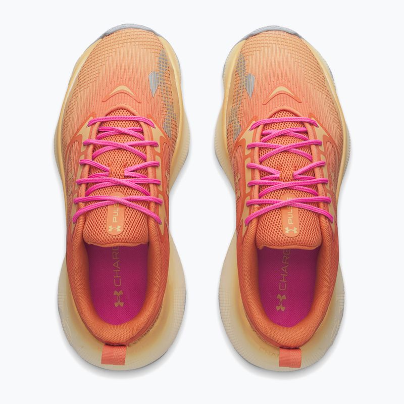 Buty treningowe damskie Under Armour Pulse dusty coral/terra gold/terra gold 3