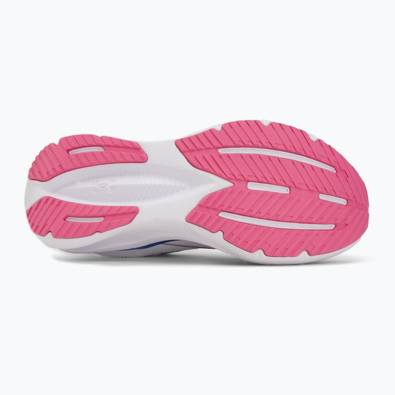 Buty do biegania damskie Under Armour Assert 11 white/pink frenzy/pink frenzy 4