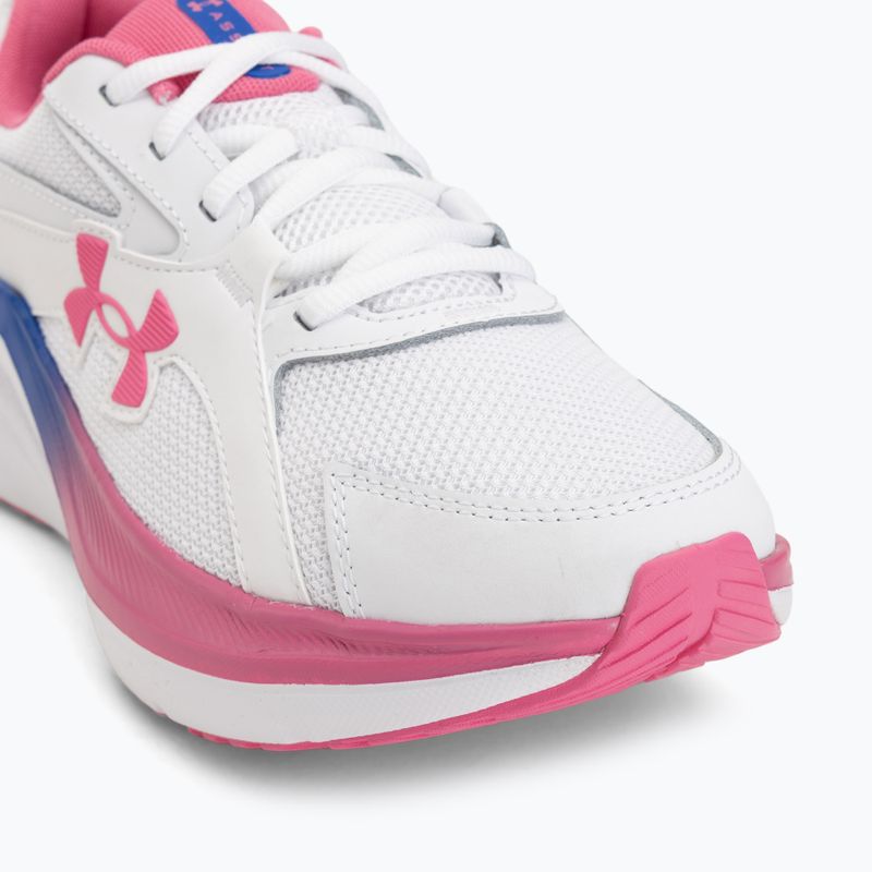 Buty do biegania damskie Under Armour Assert 11 white/pink frenzy/pink frenzy 7