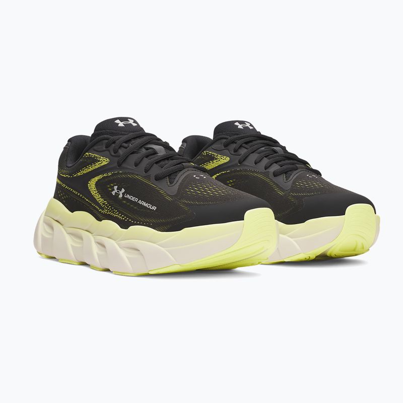Buty do biegania męskie Under Armour Halo Runner 2 Ultimate Black/Sonic Yellow/Metallic Silver 2