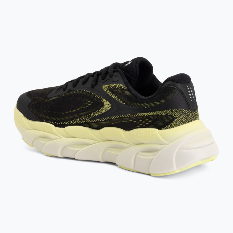 Buty do biegania męskie Under Armour Halo Runner 2 Ultimate Black/Sonic Yellow/Metallic Silver 3