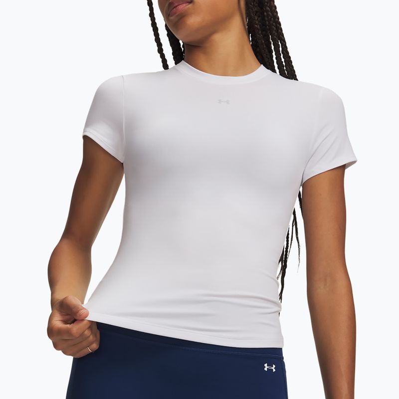 Koszulka treningowa damska Under Armour Motion Fitted SS white/halo gray 3