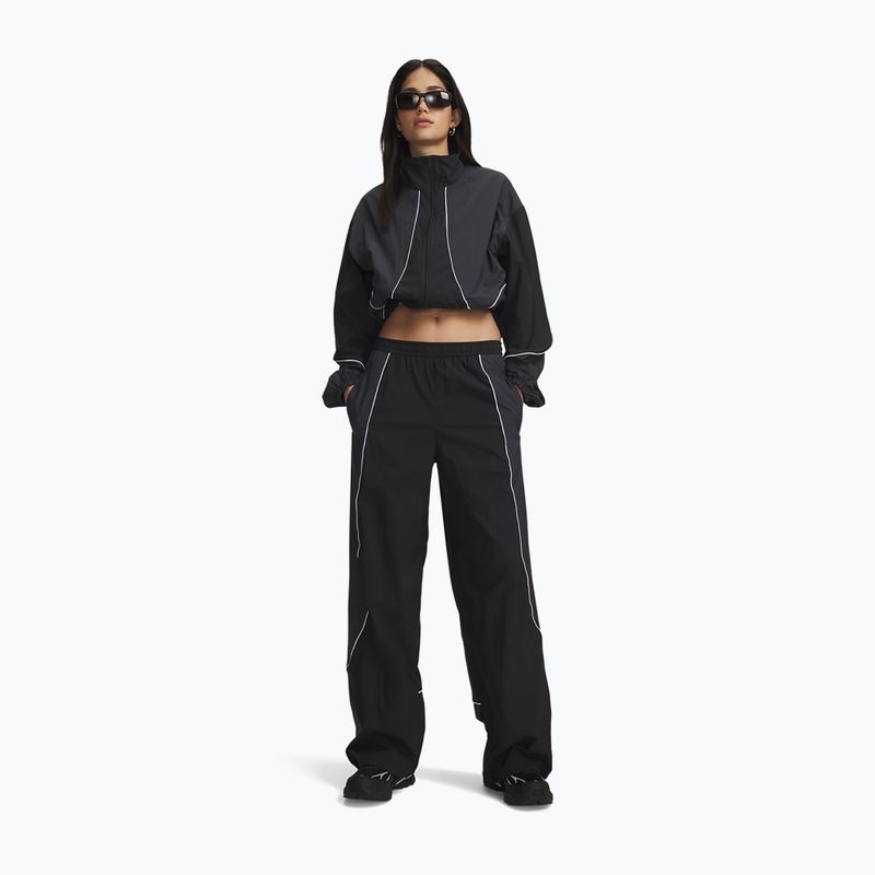 Spodnie damskie Under Armour Unstoppable Woven Wind ultimate black/anthracite/anthracite 2