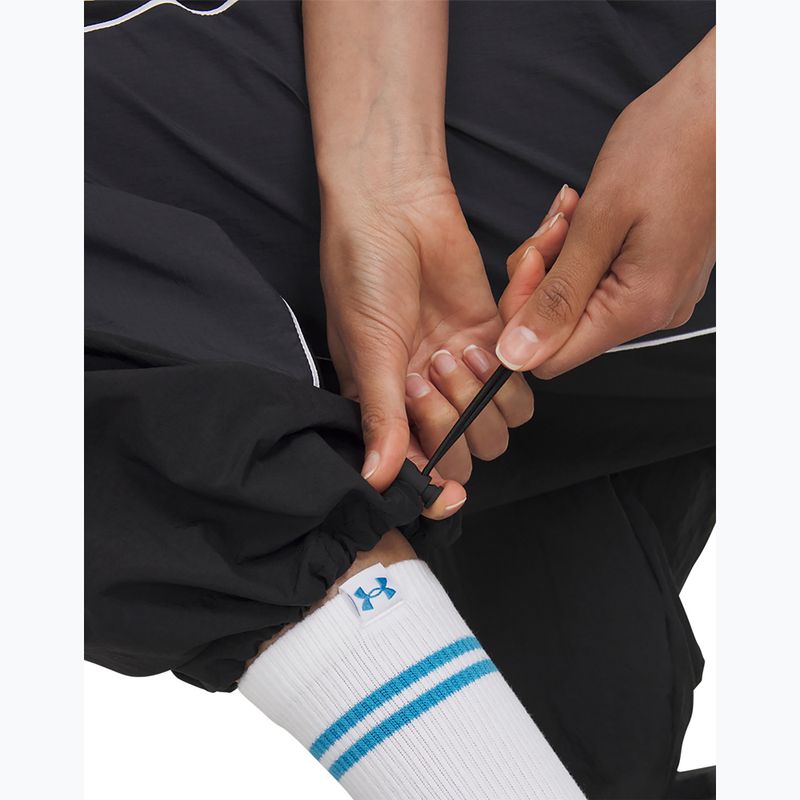 Spodnie damskie Under Armour Unstoppable Woven Wind ultimate black/anthracite/anthracite 4