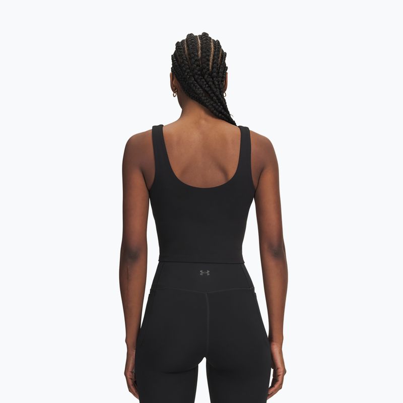 Koszulka treningowa damska Under Armour Motion Tank ultimate black/white 2