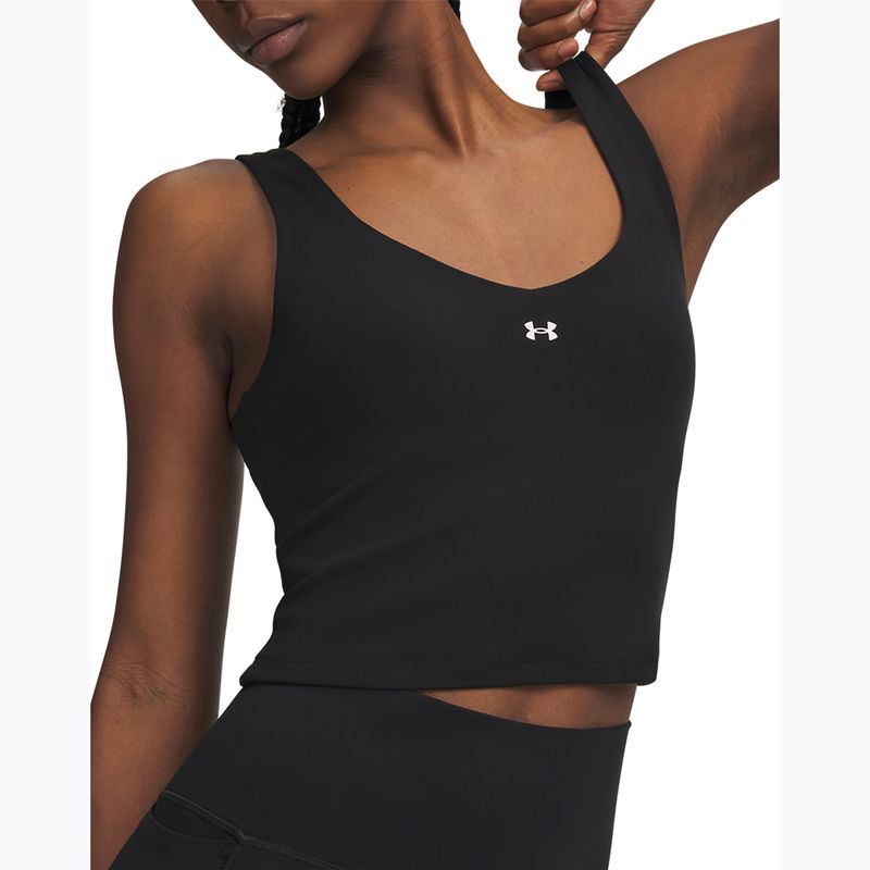 Koszulka treningowa damska Under Armour Motion Tank ultimate black/white 3