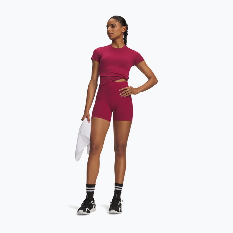 Spodenki treningowe damskie Under Armour Motion Middy claret/ox blood 2