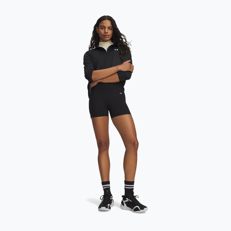 Spodenki treningowe damskie Under Armour Motion Middy ultimate black/white 2