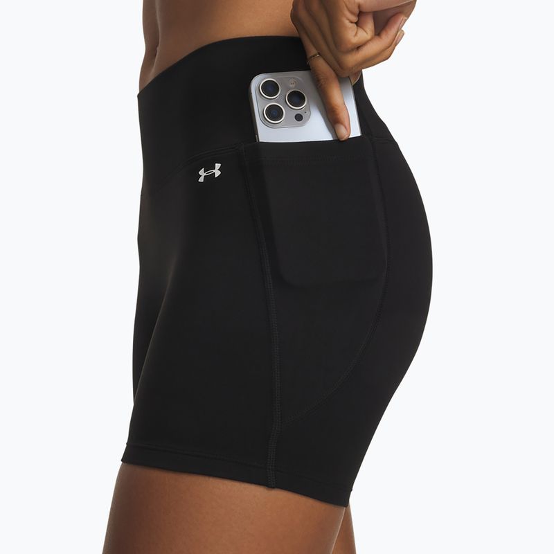 Spodenki treningowe damskie Under Armour Motion Middy ultimate black/white 4
