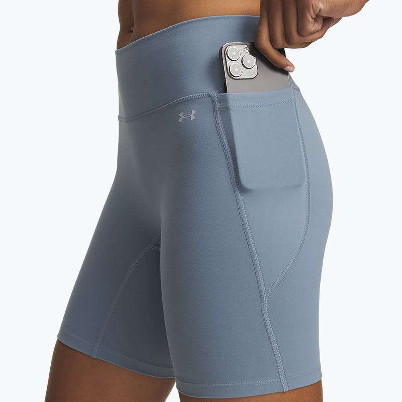Spodenki treningowe damskie Under Armour Motion Bike Shorts blue wind/blue fog 4