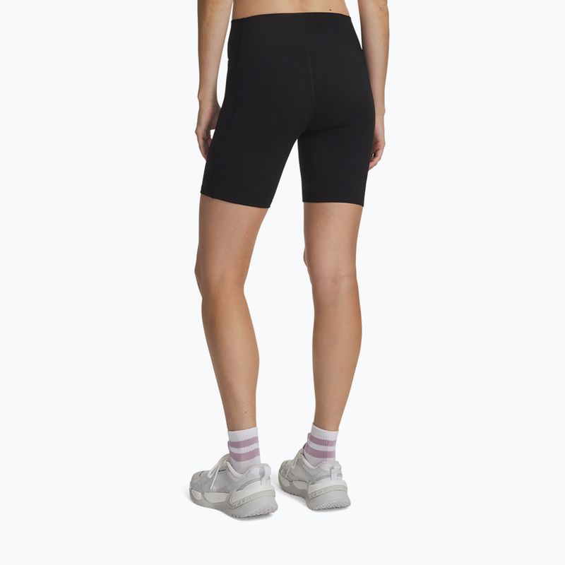 Spodenki treningowe damskie Under Armour Motion Bike Shorts ultimate black/white 3
