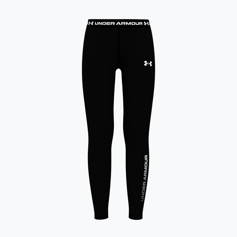 Legginsy dziecięce Under Armour HeatGear Branded Leggings black/white