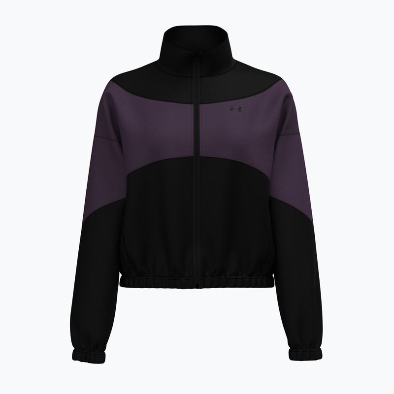 Kurtka treningowa damska Under Armour Rival Woven black/purple echo/black