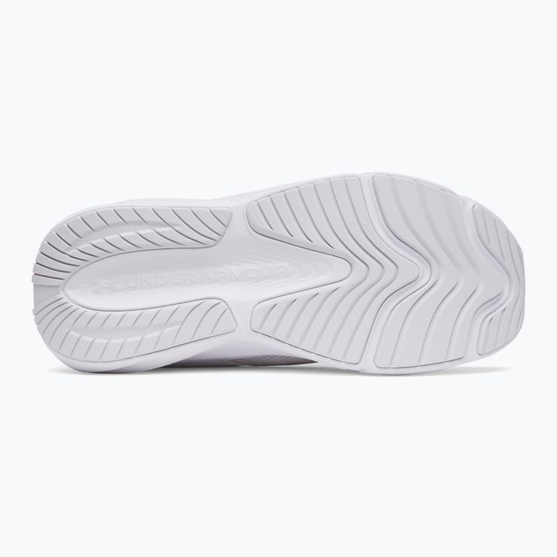 Buty do biegania damskie Under Armour Surge 5 white/white/iridescent 4