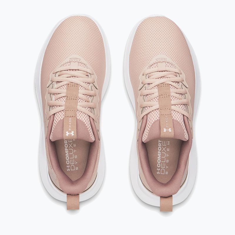 Buty do biegania damskie Under Armour Phade RN 4 bashful pink/deep almond/apex pink 3