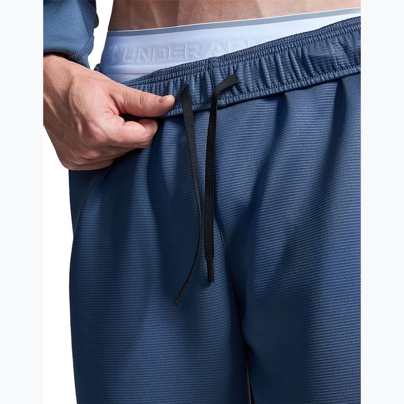 Spodnie męskie Under Armour Unstoppable Fleece Jogger Downpour Gray/Black 8