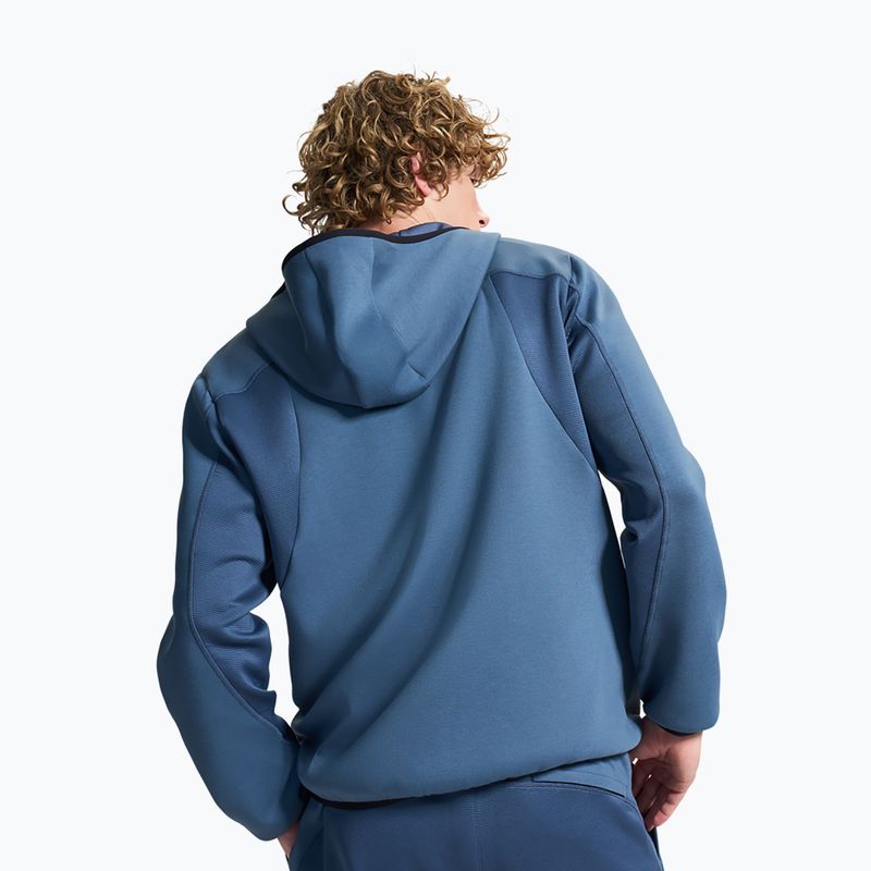 Bluza treningowa męska Under Armour Unstoppable Fleece downpour gray/black 3