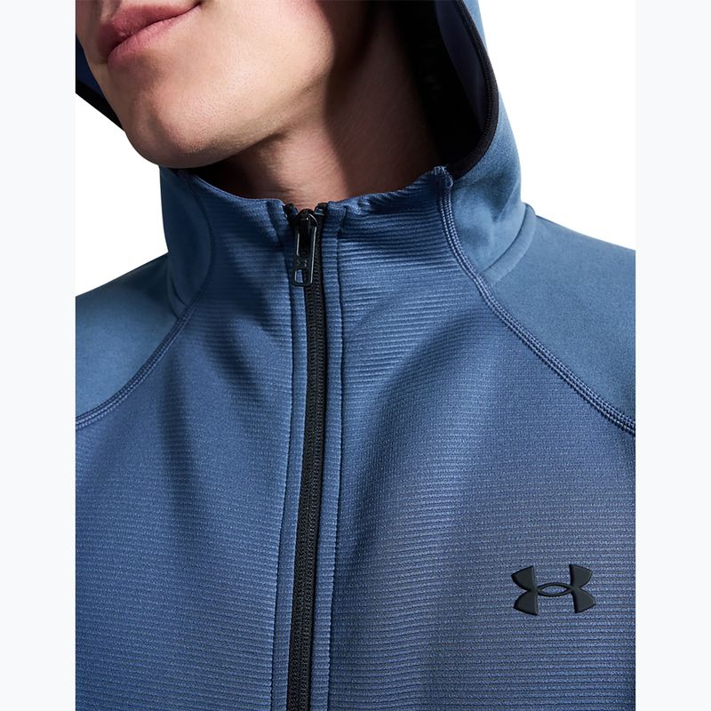 Bluza treningowa męska Under Armour Unstoppable Fleece downpour gray/black 7