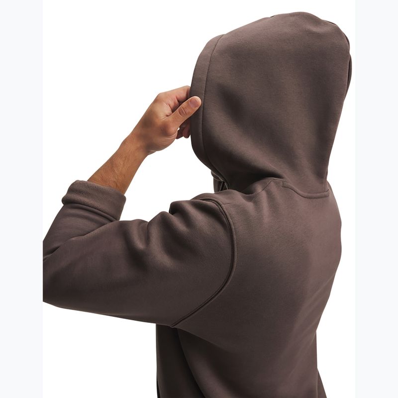 Bluza męska Under Armour Essential Fleece Hoodie peppercorn/peppercorn 3