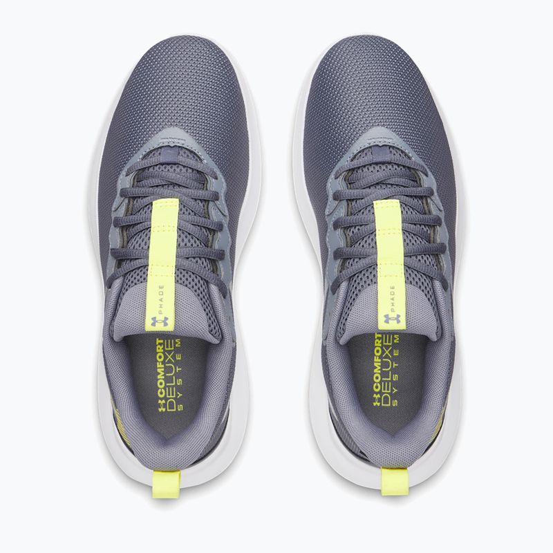Buty do biegania męskie Under Armour Phade RN 4 downpour gray/gravel/flash light 3