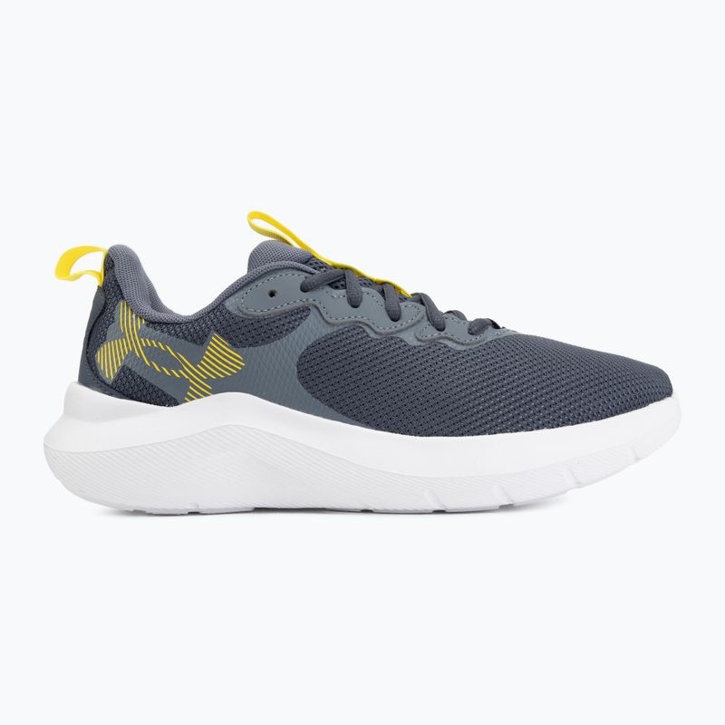 Buty do biegania męskie Under Armour Phade RN 4 downpour gray/gravel/flash light 2