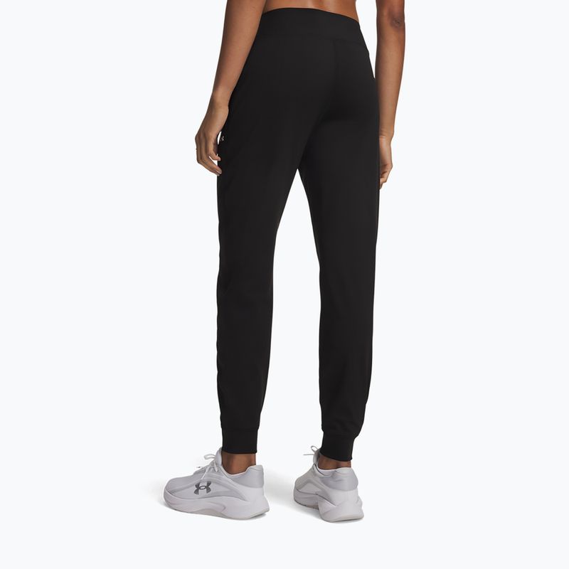 Spodnie damskie Under Armour Motion Jogger ultimate black/white 3