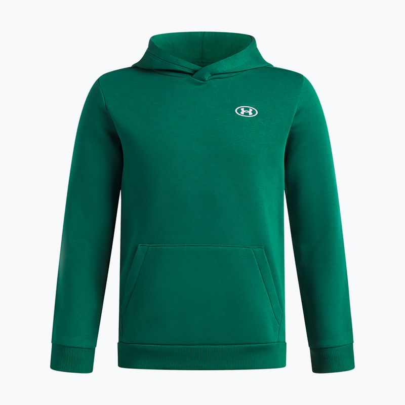 Bluza dziecięca Under Armour B Rival Fleece Hoodie campus ivy/white