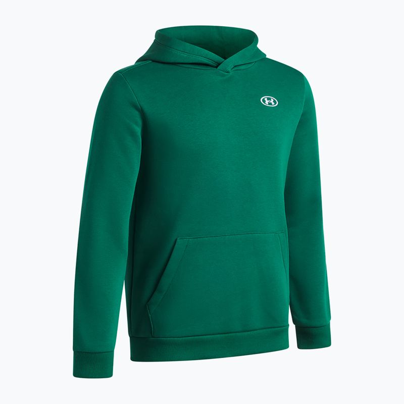 Bluza dziecięca Under Armour B Rival Fleece Hoodie campus ivy/white 3