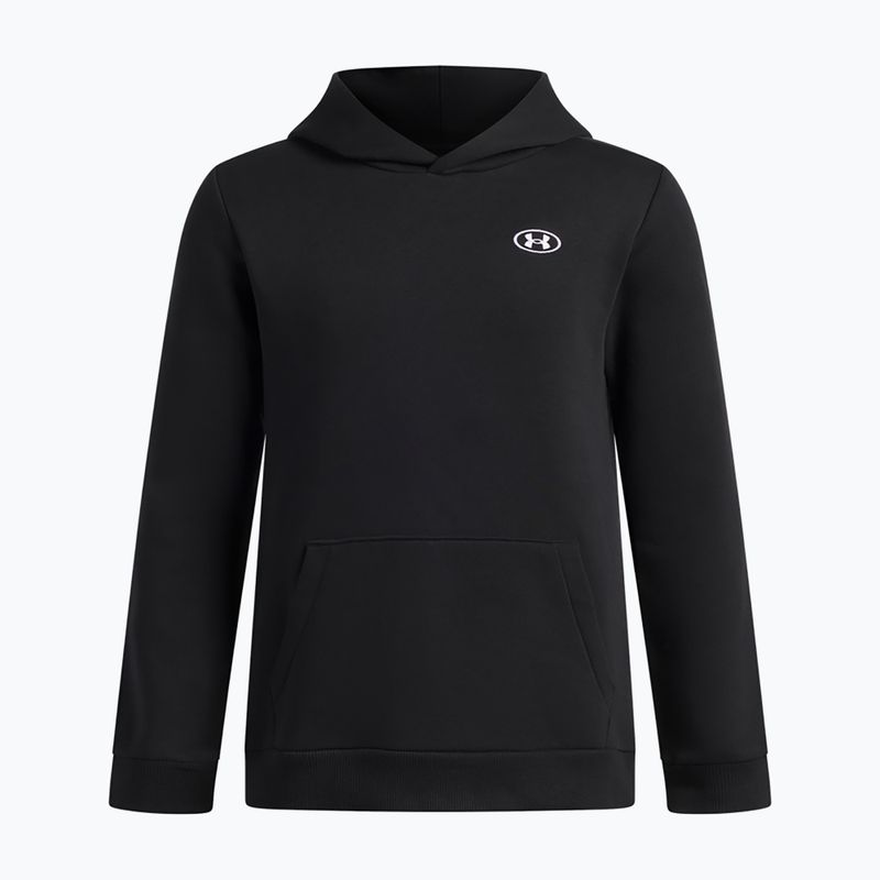 Bluza dziecięca Under Armour B Rival Fleece Hoodie ultimate black/white