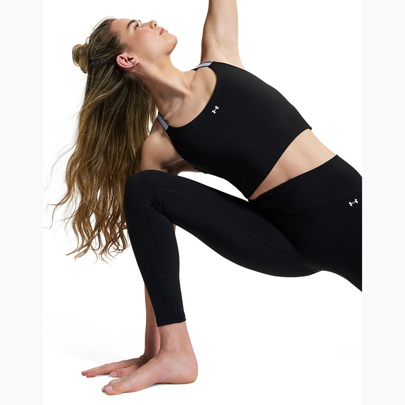 Legginsy treningowe damskie Under Armour Motion Leggings ultimate black/white 5