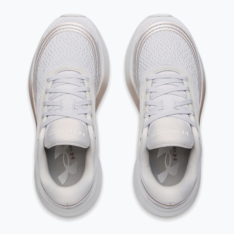 Buty do biegania damskie Under Armour Velociti Sport halo gray/metallic buff/white 3