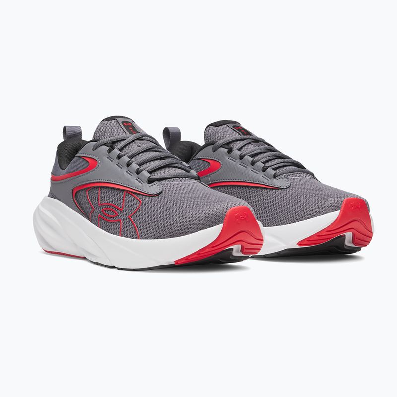 Buty do biegania męskie Under Armour Surge 5 castlerock/distant gray/red 2