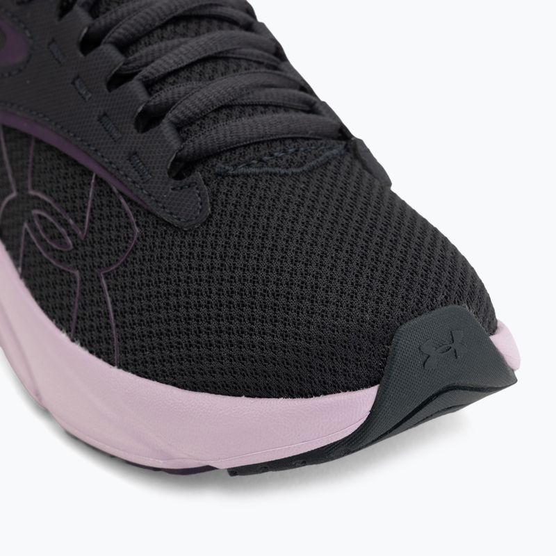 Buty do biegania damskie Under Armour Surge 5 anthracite/mauve pink/purple echo 7