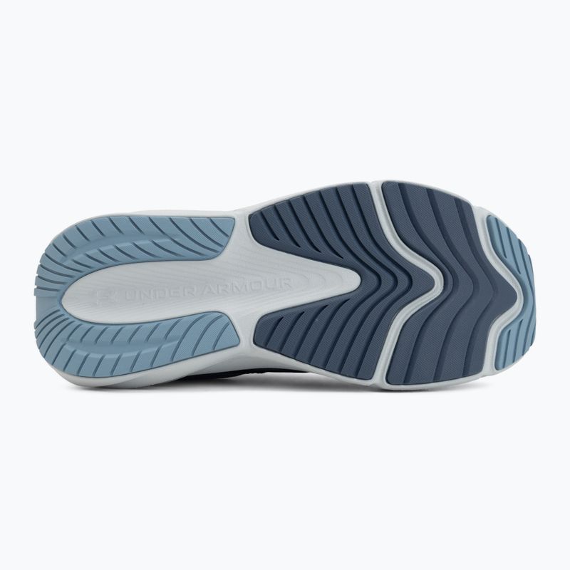 Buty do biegania damskie Under Armour Surge 5 downpour gray/blue fog/blue fog 4