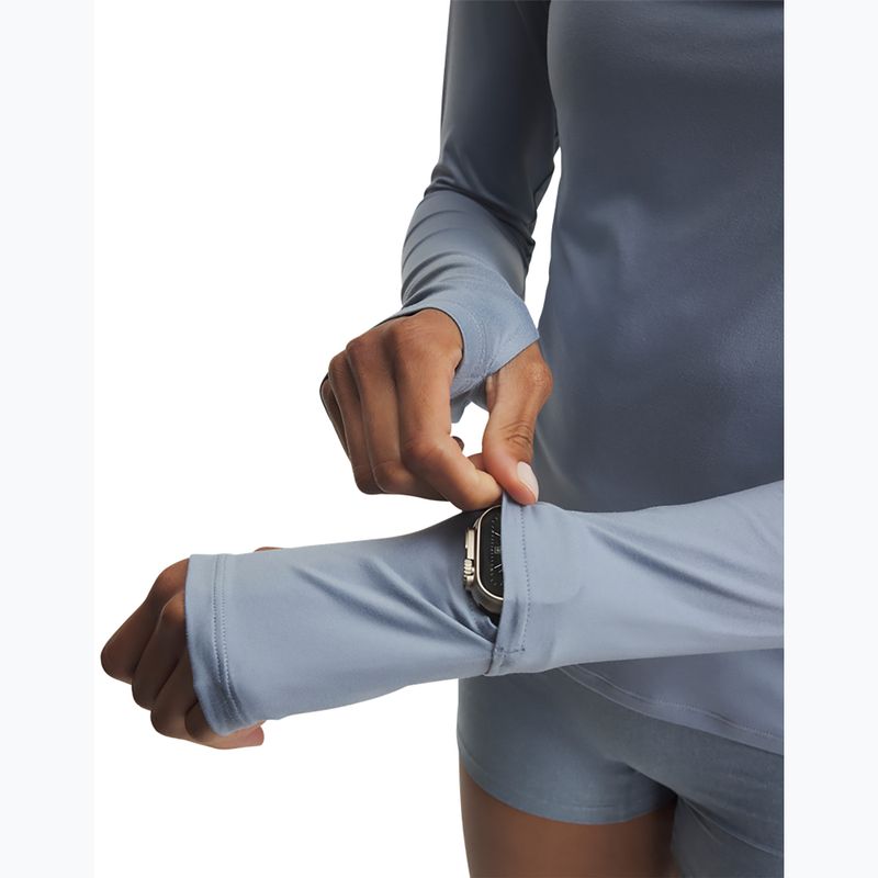 Bluza do biegania damska Under Armour Velociti Half Zip blue wind/reflective 3