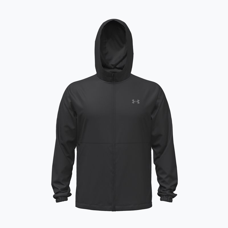 Kurtka do biegania męska Under Armour Velociti Hooded Jacket ultimate black/reflective