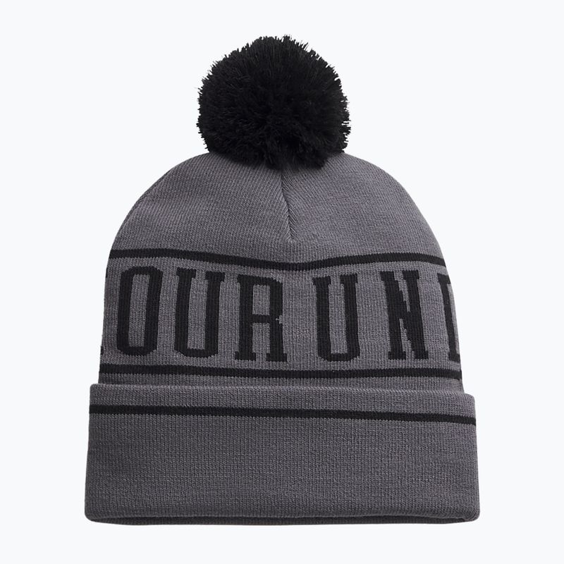 Czapka zimowa męska Under Armour Halftime Pom Beanie castlerock/black/black 2