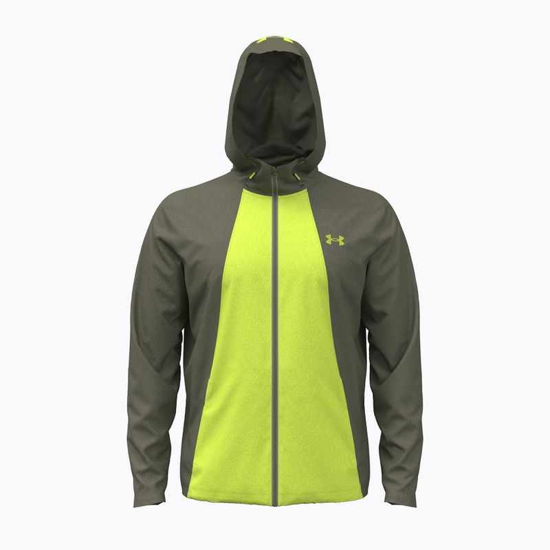Kurtka treningowa męska Under Armour Tech Utility Woven Jacket marine od green/green citrine/green citrine